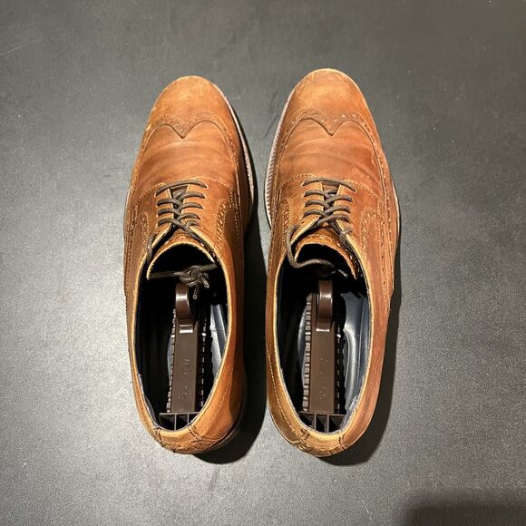 Cole Haan Wingtip Oxford Men\'s 10.5 Brown C25458 Leather Dress Shoes main image 7